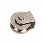 Roostevabast terasest raskeveokite rull-rattalaagri rihmaratas Rattaratas Tugev kandev&otilde;imega rihmaratas 48 mm ratta l&auml;bim&otilde;&otilde;t 201 16MM