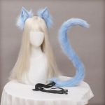 Pl&uuml;&uuml;sist Kassik&otilde;rvad Realistlik Lolita Peapael Kassisaba Cosplay Aksessuaarid K&auml;sitsi valmistatud Simulatsioon Loomak&otilde;rvad Halloweeni Peakate Kawaii