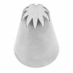 #C10 Suure suurusega toruotsik Kook Cream Decor Glasuuri n&auml;pun&auml;iteid 10 hammast Close Star one size