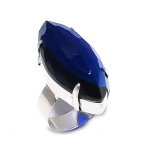 London Blue Topaz Handmade 925 Sterling Silver Jewelry Ring Size 9 q2l26