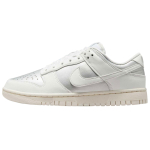 Nike Dunk Low Next Nature Sheer Lace Pack - Metallik Plaatinast Naiste Tennised H&otilde;bedane Summit-Valge Kahvatu-Kreemjas IB7311-001 39 white