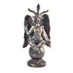 Saatanlikits Baphometi kuju riputatav koputusplaat seinakaunistus ehted skulptuur 15.5*7.5*5cm
