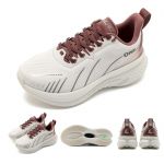 onemix Uue stiili jooksujalatsid meestele Hingavast v&otilde;rgust spordijalatsid Shock Absorption Walking tossud meestele 38 elevandiluuvalge