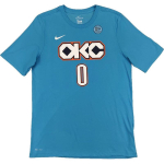Nike NBA Koost&ouml;&ouml; Dri-Fit Oklahoma City Thunder T-s&auml;rk Russell Westbrook Laste Topid Sinine 9Z2B7BAWZ-THURW S gray