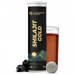 Carbamide Forte Shilajit/Shilajeet Kuld Efervescentsed Tabletid | Ayurveda Himaalaja Shilajit Originaalsed Efervescentsed Tabletid Meestele