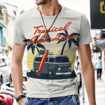 Suvised meeste vintage T-s&auml;rgid Retro-automood Topid 3D-tr&uuml;kiga O-Kaelus Suur l&uuml;hikeste varrukatega Harajuku Naljakad Meeste T&auml;navar&otilde;ivad XXS