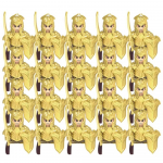 12CM 20tk Keskaegne S&otilde;jav&auml;gi Haldjate Vald Lord Of Elven Guard Armee Orkide P&auml;kapikkude S&otilde;dalased S&otilde;rmuste Lapsed Mini Kokkupandavad Ehitusklotside Figuurid