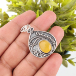 Kollane Kassisilm 925 Sterlingh&otilde;be Ripats, K&auml;sitsi valmistatud Imeilus H&otilde;beehe, Kaunis Kassisilm V&auml;&auml;riskiviehe Kingituseks 1.45 Inches kollane