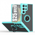 Magnetiline matt &uuml;mbris Samsung Galaxy S25 S24 S23 S22 S21 S20 Ultra FE 5G S10 S9 Plus Lite jaoks, p&otilde;rutuskindel, s&otilde;rmuse hoidikuga kate, Funda S24 Plus