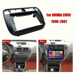 Auto Armatuurlaud Raadiopaneel Honda Civicule (EJ/EK/EM) 1995-2001 armatuurlaua komplekti paigaldusadapteri esikonsooli esipaneeli plaadi trimmikate must