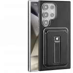 Sobib Samsung S25 Ultra mobiiltelefoni &uuml;mbrisele, kaardihoidjaga, magnetlaadimiseks, Galaxy24plus, &auml;riinimeste nahast &uuml;mbris Samsung Galaxy S25 Ultra