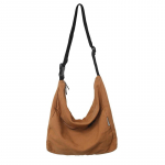Vabaaja l&otilde;uendist &otilde;lakott naistele Lihtne &uuml;hev&auml;rviline Suure mahutavusega crossbody kott Kandekott Nais&uuml;li&otilde;pilase reisiraamatukott 45cm x19cm x29cm pruun