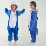 Kigurumi Sharks Hunt Onesie Lapsed &Uuml;kssarvik Tiigrid Koaalad Pidžaamad Lastele Loomad Multifilmid Liiprid Kost&uuml;&uuml;mid Cosplay T&uuml;drukud Licorne Jumspuit 8T