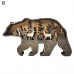 Premium Forest Elk Ornament Creative Compact kaasaskantav A