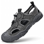 2024 Meeste Nahast Sandaalid Mugavad V&auml;litingimustes Vabaaja Jalan&otilde;ud Suveks Randa Vabaaja K&otilde;ndimiseks Meeste Tennised Meeste Ranna Vabaaja Sandaalid 38 hall v&auml;rv