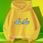K-pop Deemonik&uuml;ttide Kapuutsid T&uuml;drukutele &Otilde;huke Kapuutsiga Dressipluus S&uuml;gisene Spordidress Kapuutsiga Spordir&otilde;ivad Pikkade Varrukatega Pullover Laste R&otilde;ivad 150
