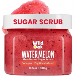 WildOak Arbuusisuhkru Kehakoorija | 300g | Kojic Acid, H&uuml;aluroonhape, Keramiidid, Kollageen ja Peptiidid | Niisutab ja Koorib