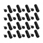 20 tk Universaalne M12x1.5 Rallirattad Veljed Veljepoldid 90mm Alumiiniumisulamist Naastudega P&auml;hklid Socket Keyga Must must