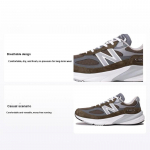 New Balance 990v6 Valmistatud USA-s True Camo Unisex Tossud Roheline Valge U990OG6 40