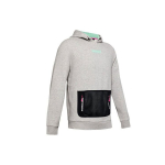Under Armour Retro V&auml;rviplokiga Taskuga Fliisist Kapuutsiga Pusa Meeste Kapuutsiga Pusad Hall 1359141-014 L