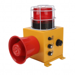 T&ouml;&ouml;stuslik Heli- ja Valgusalarm Maksimaalselt 130DB 9 Tooni K&otilde;rge Heleduusega Hoiatusvalgus Veekindel Alarmsireen