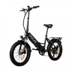 PIXAR WIND1 Kokkupandav Elektrijalgratas 500W Mootor, 48V 10.4Ah Aku must
