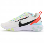 Nike React Element 55 Valge Must Sinine Naiste Tennised DB5926-101 36