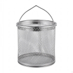 Deep Fry Basket Colander Easy to Clean Chicken Frying Oil Pot Baskets for Cooking Noodles 12cmx12cm