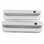 2 tk Valmistatud satiin-alumiiniumist klapikatted Autotarvikud Asendus Ford Small Block SBF 289 302 351W jaoks