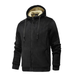 Br&auml;nd meeste dressipluus mees talv Paksud soojad mantlid Fliisist kapuutsiga dressipluusid mehed dressipluusid mehed Ka&scaron;miir lukuga kapuutsiga dressipluus fliis Streetwear 7XL must