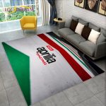 HD Aprilia Racing Mootorratta Logo Vaip Koduseks Elutoa Magamistoa Diivani Uksemati Kaunistuseks, Lasteala Vaip Libisemisvastane P&otilde;randamatt 3D 70x100cm