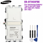 Originaal asendusaku Samsung Galaxy Tab S 10.5 SM-T800 7900mAh SM-T801 SM-T805C SM-T807 EB-BT800FBE 7900mAh jaoks