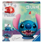 Puzzle 3D Ball Disney Stitch 72 pi&egrave;ces, D&egrave;s 6 ans, Ravensburger, 11574 puhas