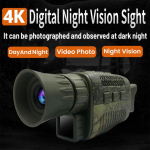 Digitaalne infrapuna &ouml;ise n&auml;gemise seade 4k HD kamuflaažiga monokulaar Foto video taasesitus kamuflaaž