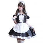 Neiu Halloween Lolita Vibu L&uuml;hike T&auml;iuslik Kooli jaoks Kooli Kultuurilised Sokid [RPFLQ] Naiste Komplekt, Kost&uuml;&uuml;m, &Otilde;lalt Eemaldatav Stiil, Lips, N&ouml;&ouml;pidega, must