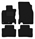 Dywaniki samochodowe welurowe czarne do: Nissan Rogue II SUV (2013-2020)
