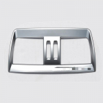 ABS Chrome tagumine kliimaseade v&auml;ljalaskeava ventilatsiooni kaane trimm BMW X5 X6 F15 F16 2014 2015 2016 2017 auto jaoks