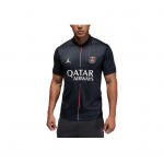 Jordan Paris Saint-Germain FW25 2025/26 Staadioni Neljas Komplekt V&auml;rviplokk Kampsun V-kaelusega L&uuml;hikeste varrukatega Jalgpallis&auml;rk Mehed topid HM3206-045 M
