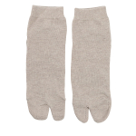 Orgaanilisest puuvillast Tabi naturaalsed sokid, niisutava kannaosaga, naistele, pikkus, silikoon, hooldus, 23-25cm, (Earl Grey)