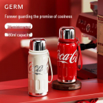 Germ Coca-Cola Co-Branded 316 roostevabast terasest topeltjoogiga isoleeritud pudel