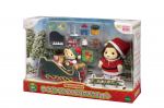 Sylvanian Families hooajaline J&otilde;uluvana J&otilde;ulud ST Mark Vanus 3 ja M&auml;nguasi Sylvanian Epoch L&otilde;vi Komplekt SE-206 Sertifitseeritud, &Uuml;les, Nukumaja, Pered,
