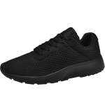 Meeste jooksujalatsid Hingavad Suvised Spordi Tennisejalatsid Vabaaja &Uuml;likerged Unisex Naiste Moodsad Tossud Libisemiskindlad Treenerid 46 black