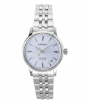 Seiko Presage Cocktail Teemantaktsentidega Roostevabast terasest Hele sinine sihverplaat Automaatne SRPL61J1 Naiste kell helesinine v&auml;rv