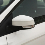 Car Rear View Mirror Cover Rearview Mirror Frame Shell Wing Mirror Housing for Ford Focus MK3 2013 to 2018 White Left