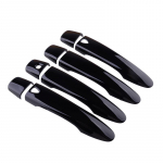 beler 8pcs/Set Car Exterior Smart Door Handle Covers Trim Fit for Nissan Versa TIIDA X-Trail Maxima Rogue Kicks Qashqai