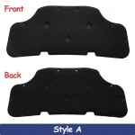 Car Engine Hood Sound Mat For Mercedes-Benz GLB X247 -2024 Sound & Heat ulation Cotton Covers Heat ulation Carpets Flocking Cloth