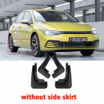 Autode poritiivad Volkswageni VW Golf 8 R Line'i tarvikutele MK8 GTE GTD GTI -2024 4tk Porikaitse Eesmine Tagumine Poritiib Without side skirts