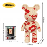 Kawaii karu ehitusklotsid, kokkupandavad m&auml;nguasjad, kaunistused, kodu sisustus, loomingulised ehitusklotsid, m&otilde;tlemist arendavad m&auml;nguasjad, m&auml;nguasjad kingituseks