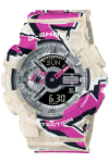 Casio Street Spirit Series Mitmev&auml;rviline k&auml;ekell G-Shock GA-110SS-1AJR Meeste