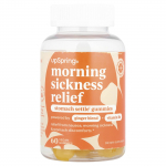 UpSpring, Hommikuse Iiveldusleevendus, Stomach Settle&reg; Kummikommid, Sidruni-Ingveri, 60 Vegankummi